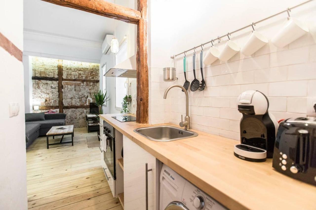 Ferienwohnung Intimate And Artistic Flat Wifi Puerta Del Sol Madrid Exterior foto